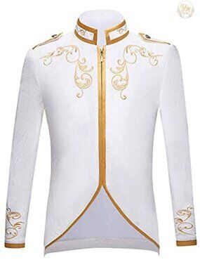 Military Blazer Prince Coat Punk Fitted Jacket Cosplay Steampunk